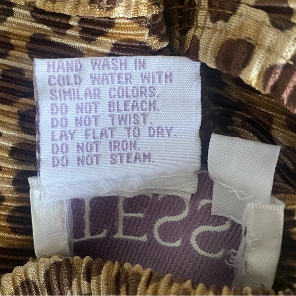 Tess Animal Print Tank Sleeveless Top L - Picture 4 of 7